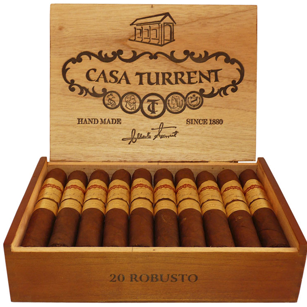 Коробка Casa Turrent 1901 Robusto на 20 сигар