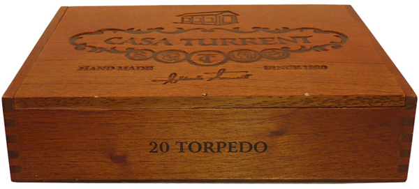 Коробка Casa Turrent 1901 Torpedo на 20 сигар