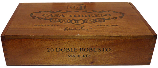 Коробка Casa Turrent 1942 Double Robusto на 20 сигар