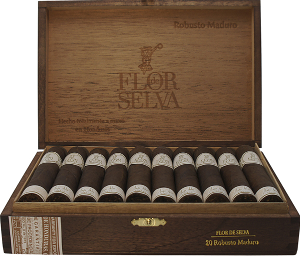 Коробка Flor de Selva Robusto Maduro на 20 сигар