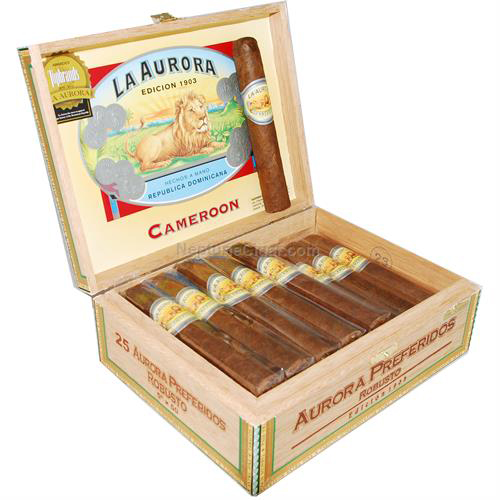 Коробка Lа Aurora Robusto Cameroon на 20 сигар