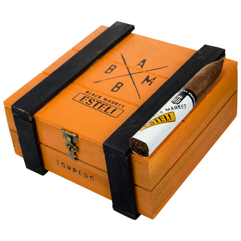 Коробка Alec Bradley Black Market Esteli Torpedo на 24 сигары