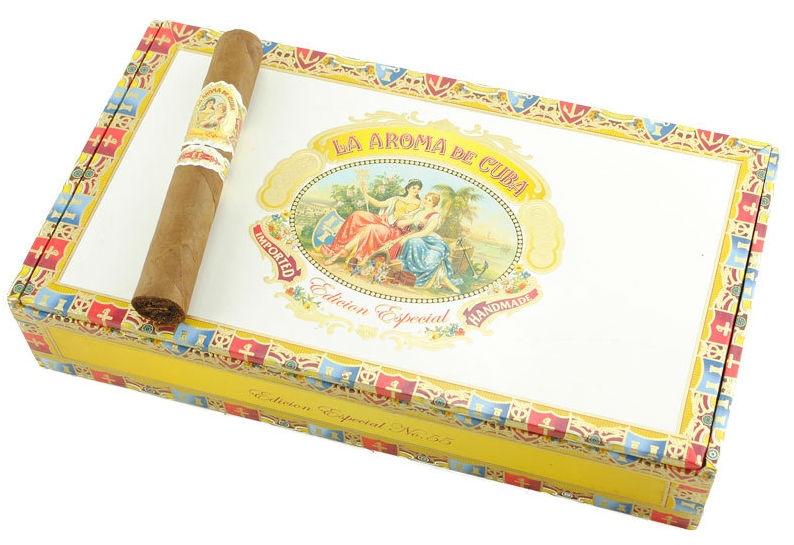 Коробка La Aroma del Caribe Edicion Especial №55 на 25 сигар