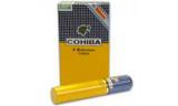 Упаковка Cohiba Robustos Tubos на 3 сигары