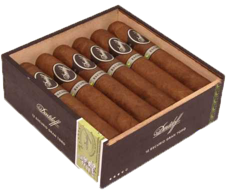 Коробка Davidoff Escurio Gran Toro на 12 сигар