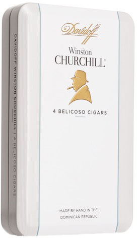 Упаковка Davidoff WSC Belicoso на 4 сигары