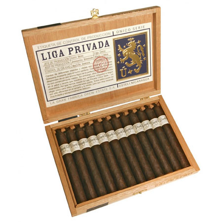 Коробка Drew Estate Liga Privada Unico Series Dirty Rat на 12 сигар