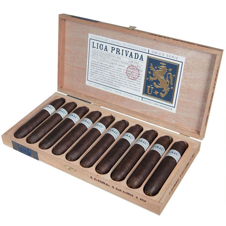 Коробка Drew Estate Liga Privada Unico Series Feral Flying Pig на 10 сигар