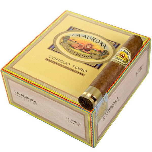Коробка La Aurora 1903 Edition Corojo Toro на 18 сигар