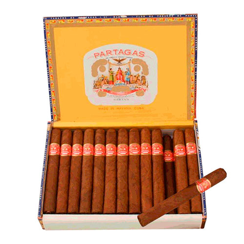 Коробка Partagas Habaneros на 25 сигар