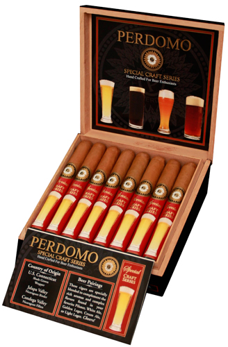 Коробка Perdomo Special Craft Series Pilsner Connecticut Gordo на 24 сигары