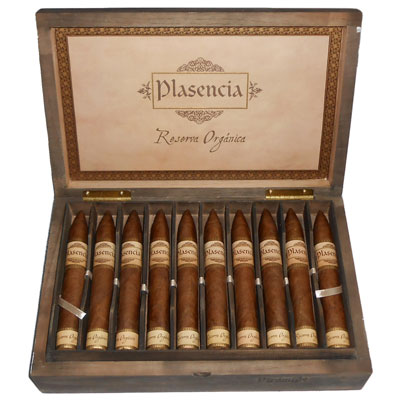 Коробка Plasencia Reserva Organica Piramide на 20 сигар