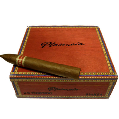 Коробка Plasencia Torpedo на 25 сигар