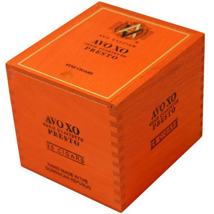 Коробка AVO XO Presto на 25 сигар