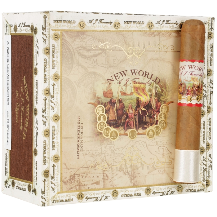 Коробка A. J. Fernandez New World Connecticut Robusto на 20 сигар