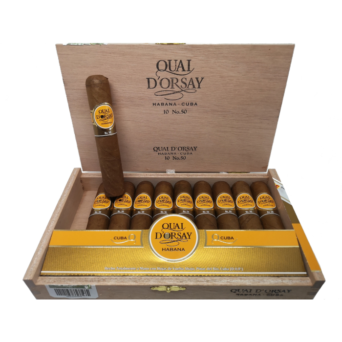 Коробка Quai D`Orsay No 50 на 10 сигар