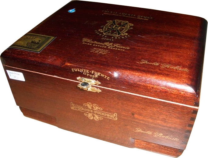 Коробка Arturo Fuente Opus X Double Robusto на 42 сигары