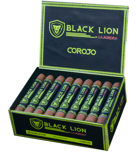 Коробка Black Lion Corojo Robusto на 25 сигар