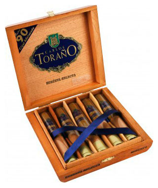 Коробка Carlos Torano Reserva Selecta Robusto на 5 сигар