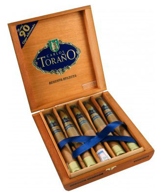 Коробка Carlos Torano Reserva Selecta Torpedo на 5 сигар