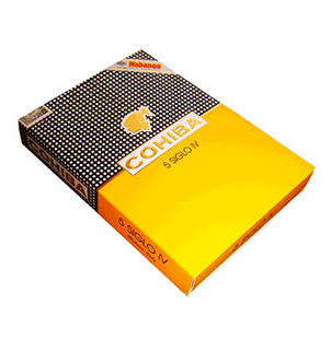 Упаковка Cohiba Siglo IV на 5 сигар