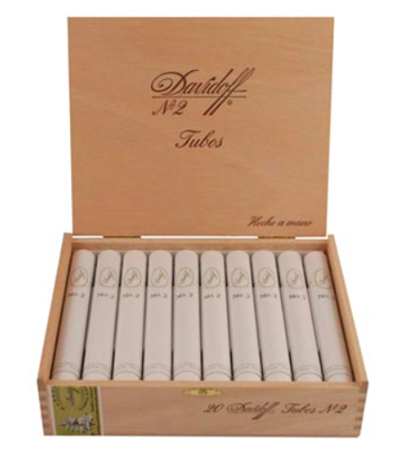 Коробка Davidoff Classic No 2 Tubos на 20 сигар