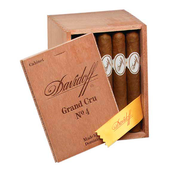 Коробка Davidoff Grand Cru No 4 на 25 сигар