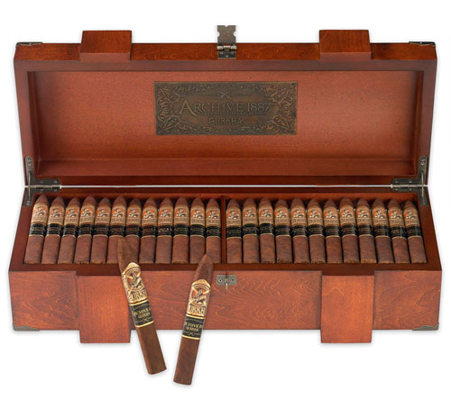 Коробка Gurkha Archive 1887 Torpedo на 20 сигар