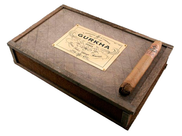 Коробка Gurkha Vintage Shaggy Torpedo на 20 сигар