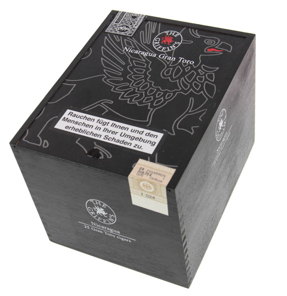 Коробка Griffin's Nicaragua Gran Toro на 25 сигар