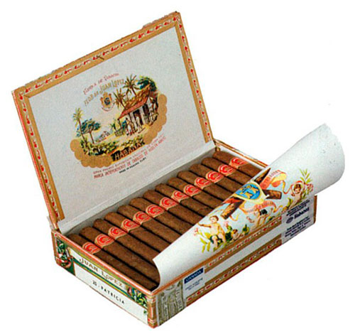 Коробка Juan Lopez Patricias на 25 сигар