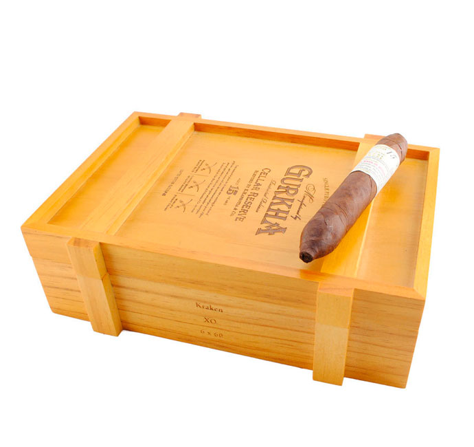 Коробка Gurkha Cellar Reserve 15 Year Kraken XO на 20 сигар