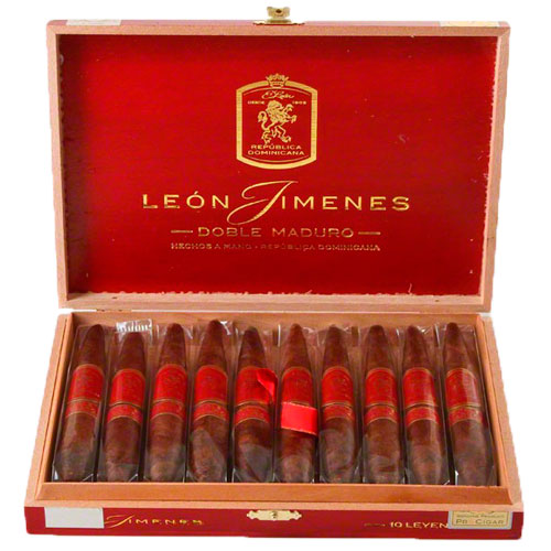 Коробка Leon Jimenes Double Maduro Leyendas на 10 сигар