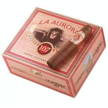 Коробка La Aurora 107 Robusto на 21 сигару