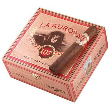 Коробка La Aurora 107 Toro на 21 сигару