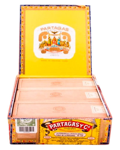 Коробка Partagas Culebras на 9 сигар
