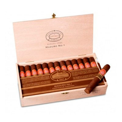 Коробка Partagas Maduro No 1 на 25 сигар