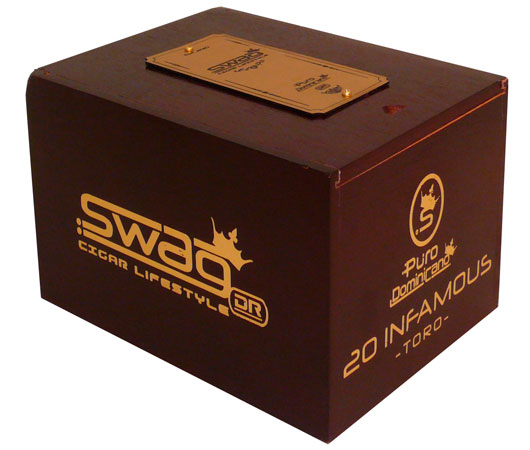 Коробка Oliveros Swag Infamous Toro на 20 сигар