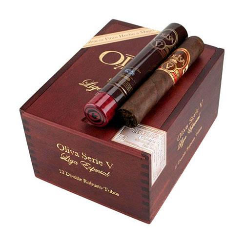 Коробка Oliva Serie V Double Robusto Tubos на 12 сигар