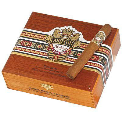 Коробка Ashton Heritage Puro Sol Robusto на 25 сигар