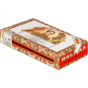 Коробка Bolivar Coronas Junior на 25 сигар