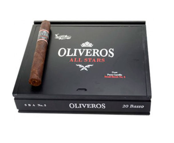 Коробка Oliveros Boutige Blends All Stars SBA №5 Basso на 20 сигар