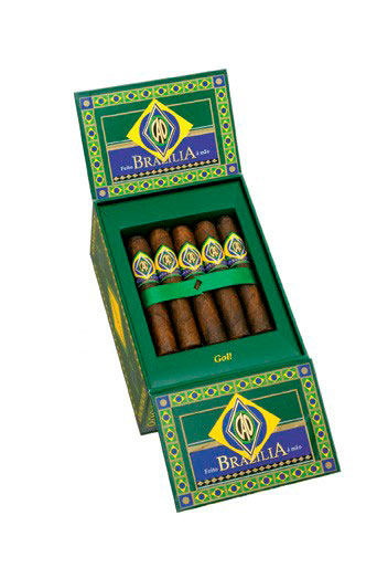 Коробка CAO Brazilia Gol на 20 сигар
