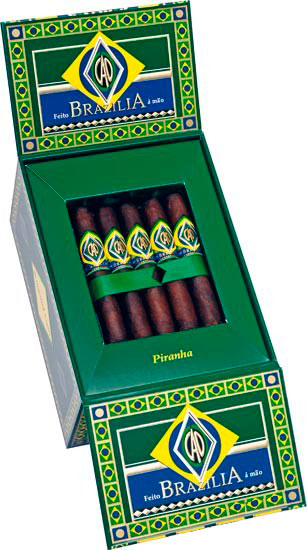 Коробка CAO Brazilia Piranha на 25 сигар