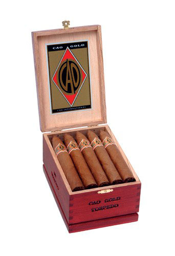 Коробка CAO Gold Torpedo на 20 сигар