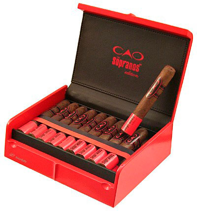 Коробка CAO Sopranos Associate на 20 сигар