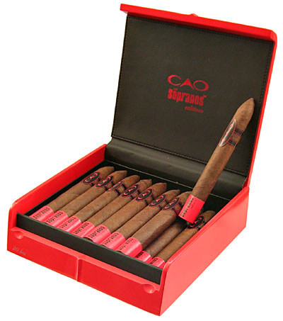 Коробка CAO Sopranos Boss на 20 сигар
