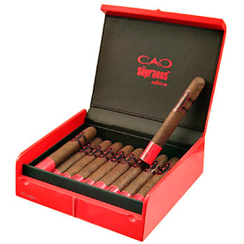 Коробка CAO Sopranos Soldier на 20 сигар