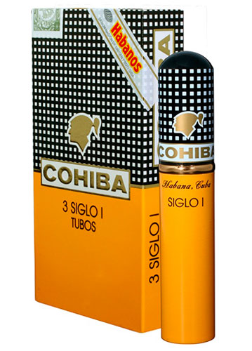 Упаковка Cohiba Siglo I Tube на 3 сигары