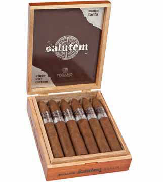 Коробка Carlos Torano Salutem Piramide на 12 сигар